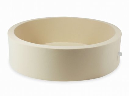 Suchý kulatý bazének bez míčků pro děti 110x30 cm béžový