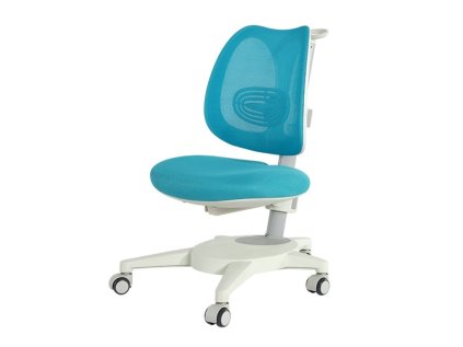 Dětská ergonomická židle k psacímu stolu - modrá