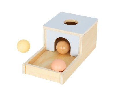 Dřevěný motorický box pro děti