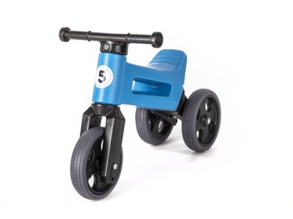 Odolné dětské odrážedlo Funny Wheels - modré