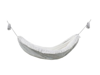 Měkká houpací síť - šedá